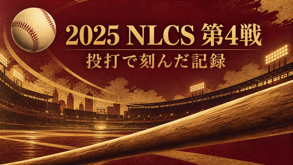2025 NLCS 第4戦