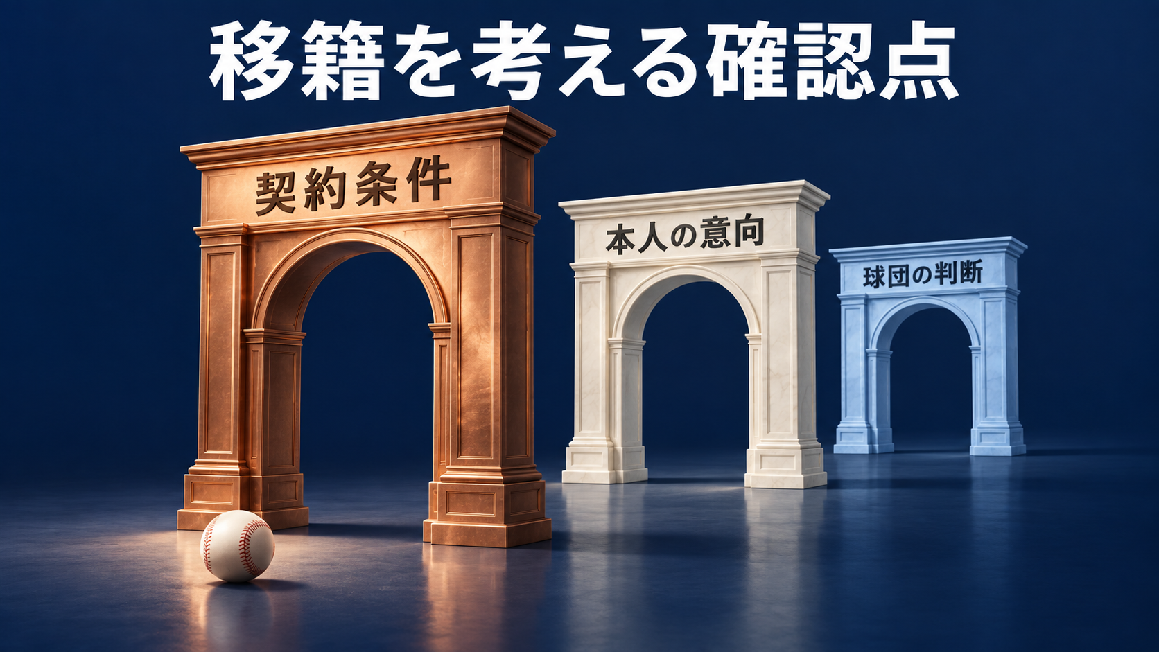 移籍を考える確認点
