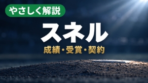 やさしく解説・スネル・成績・受賞・契約